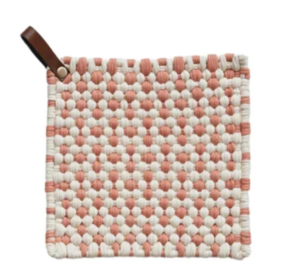 Woven Cotton Pot Holder