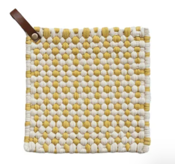 Woven Cotton Pot Holder