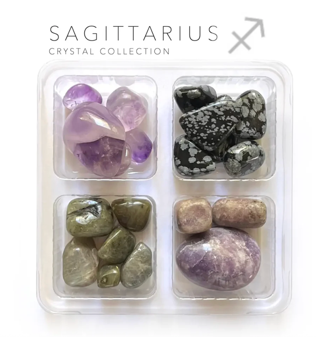 Astrology Crystal Grid Boxes