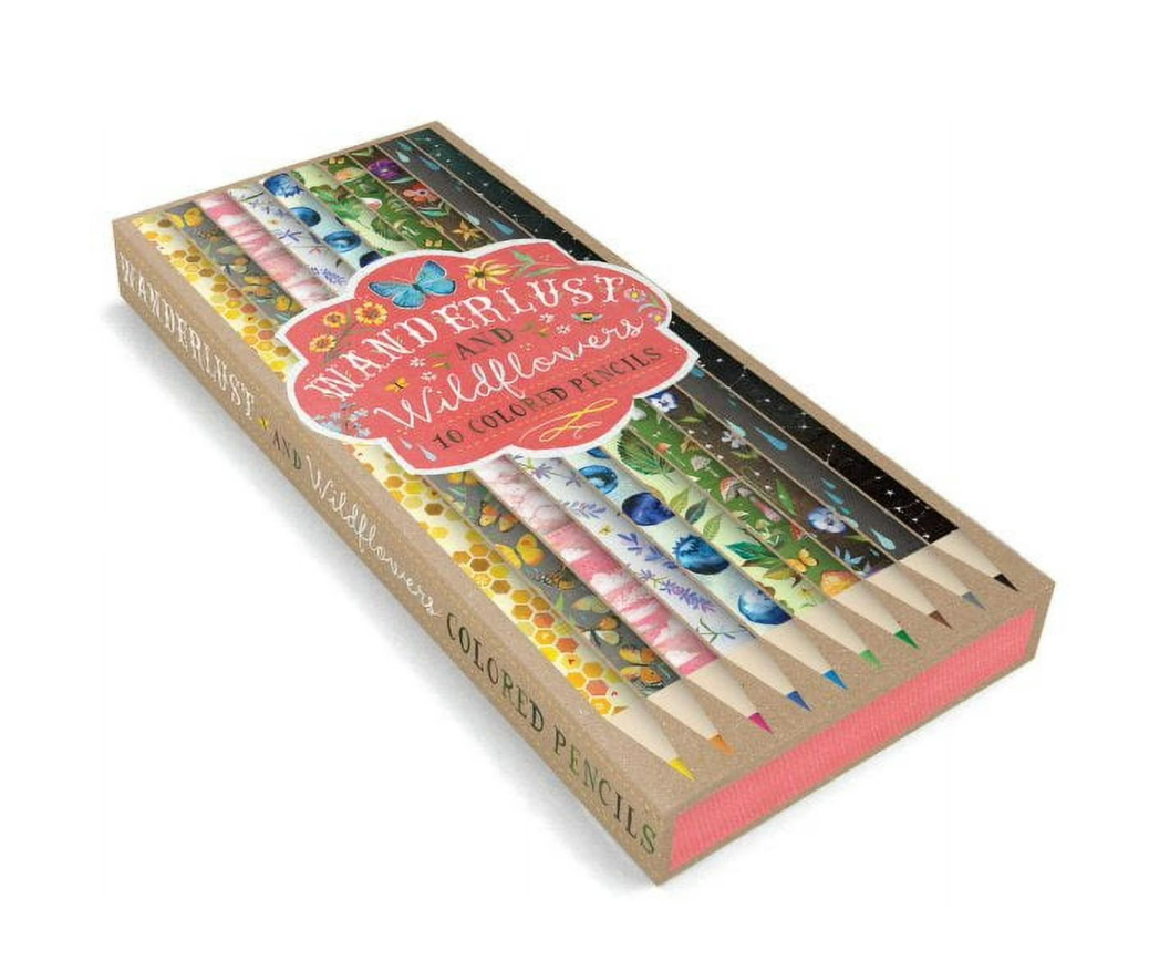 Wanderlust and Wildflowers Colored Pencils