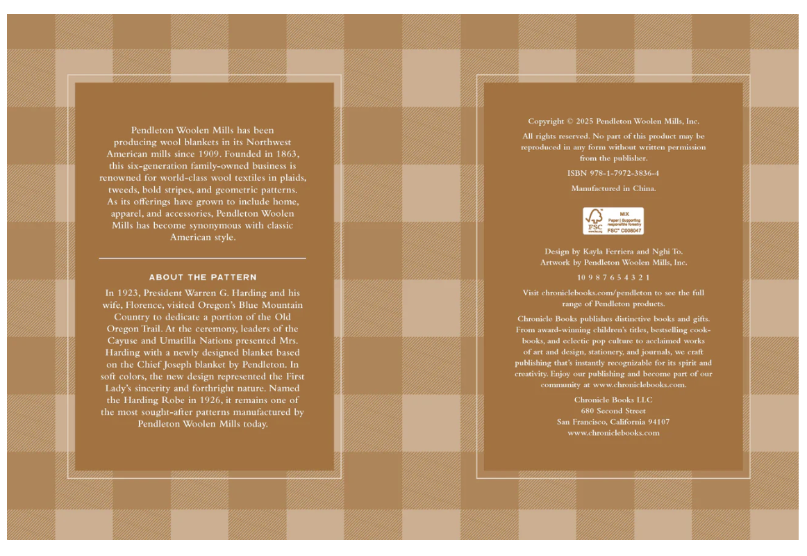 Pendleton Lined Journal