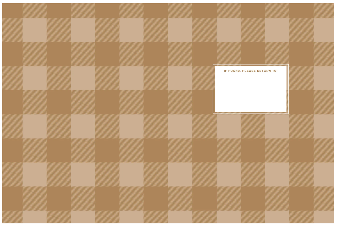 Pendleton Lined Journal