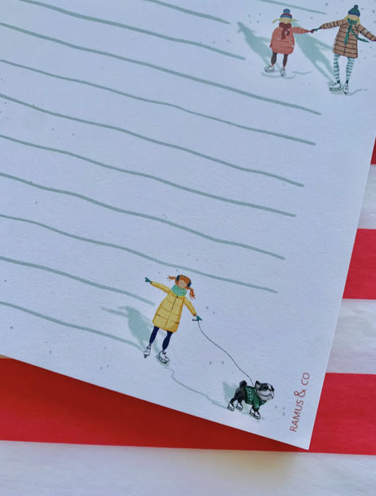 Winter Wonderland Notepad
