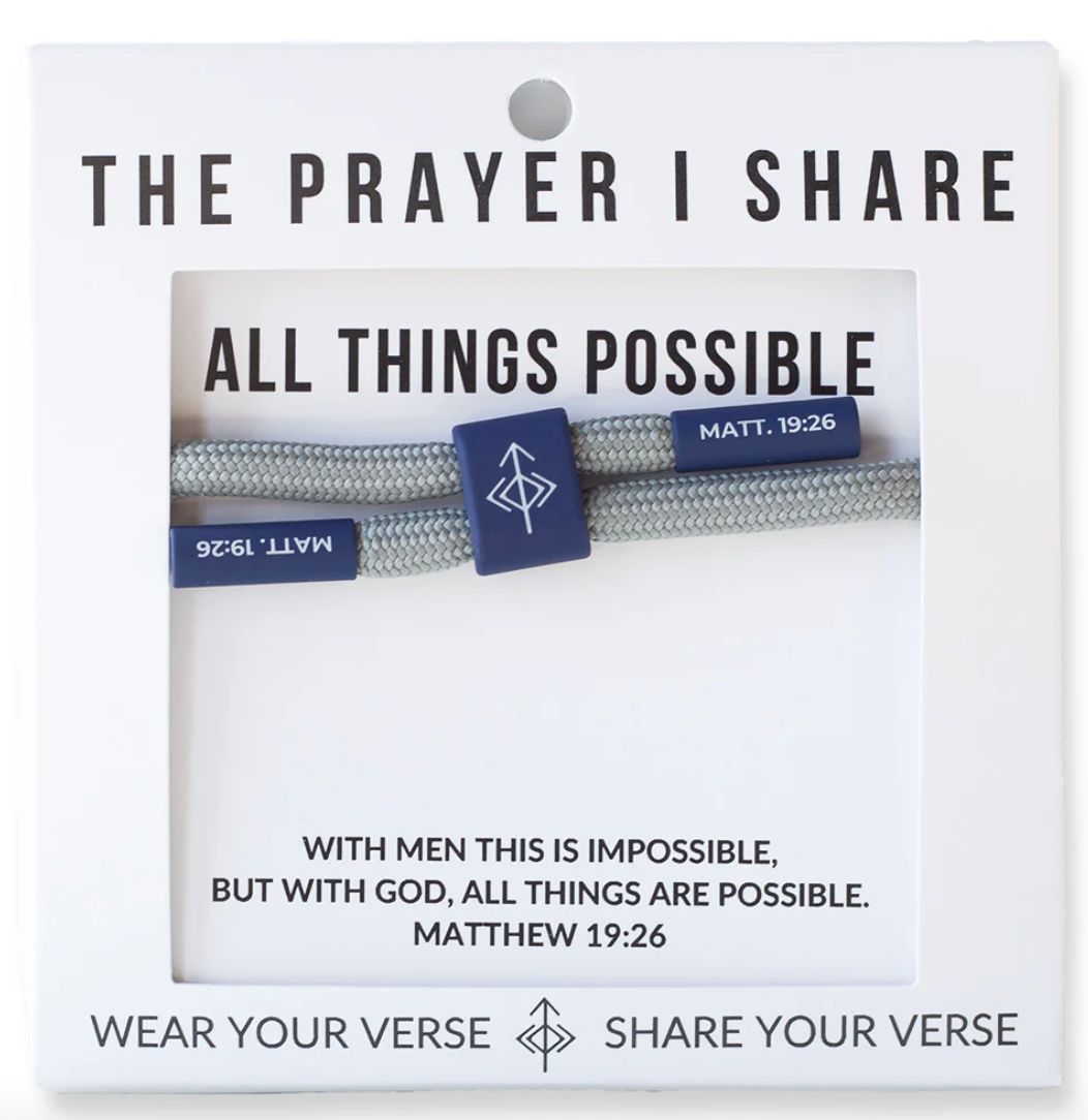 The Prayer I Share Bracelet