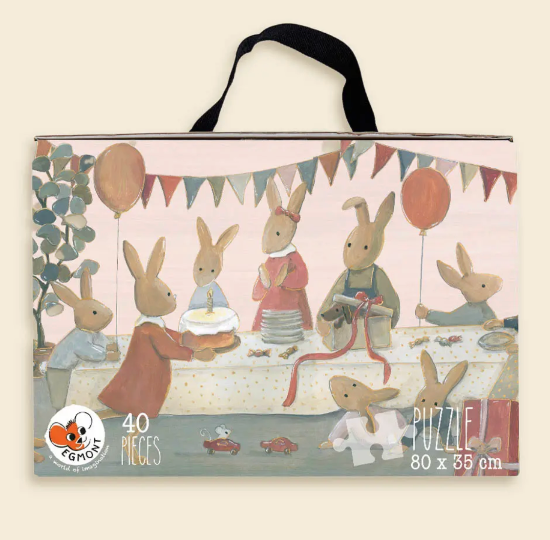 40 Piece Puzzle with Handle
