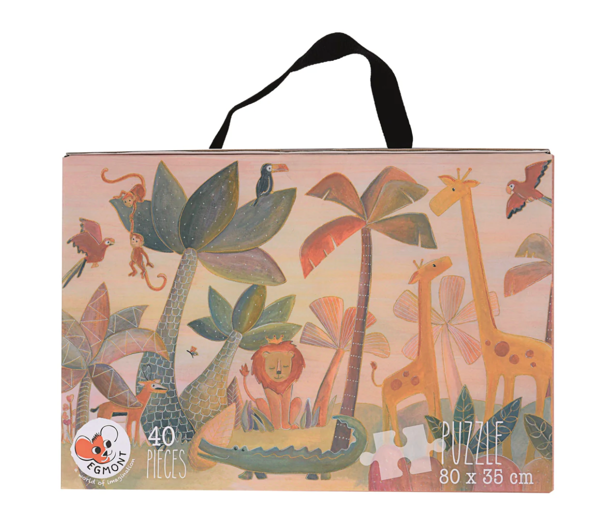 40 Piece Puzzle with Handle
