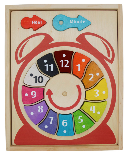 Teaching Clock Puzzle