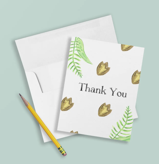 Kids Stationery Thank you Card Set