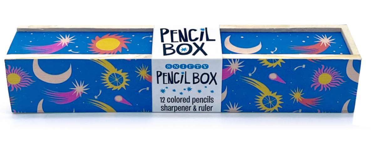 Wooden Pencil Box