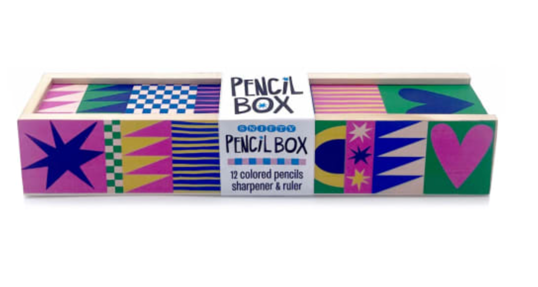 Wooden Pencil Box