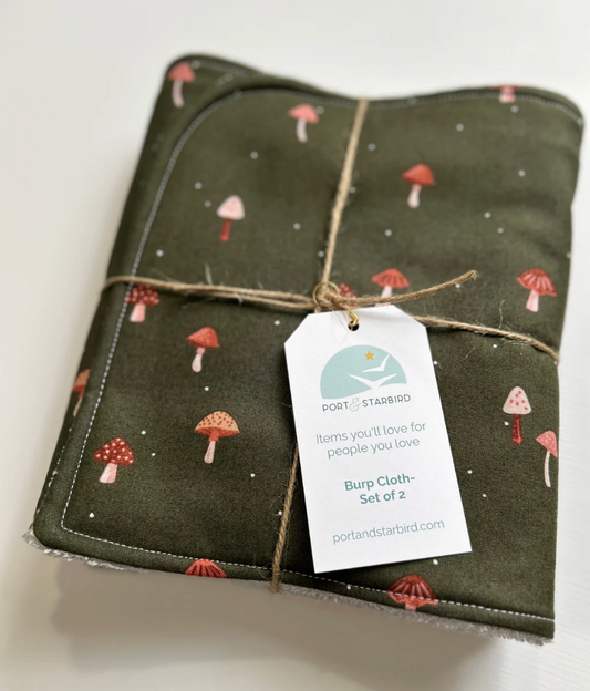 Burp Cloth - set of 2