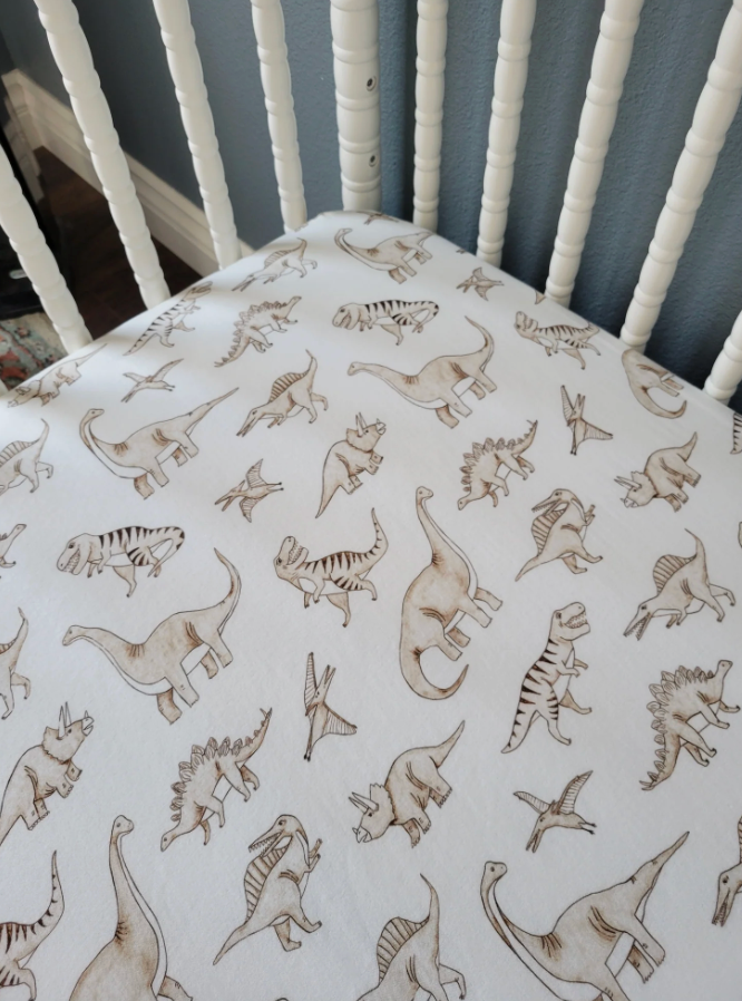 Bamboo Cotton Crib Set