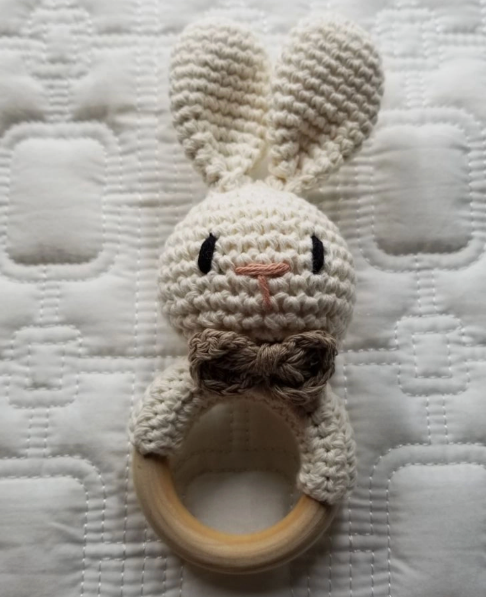 Hand Crochet Rattle Toy