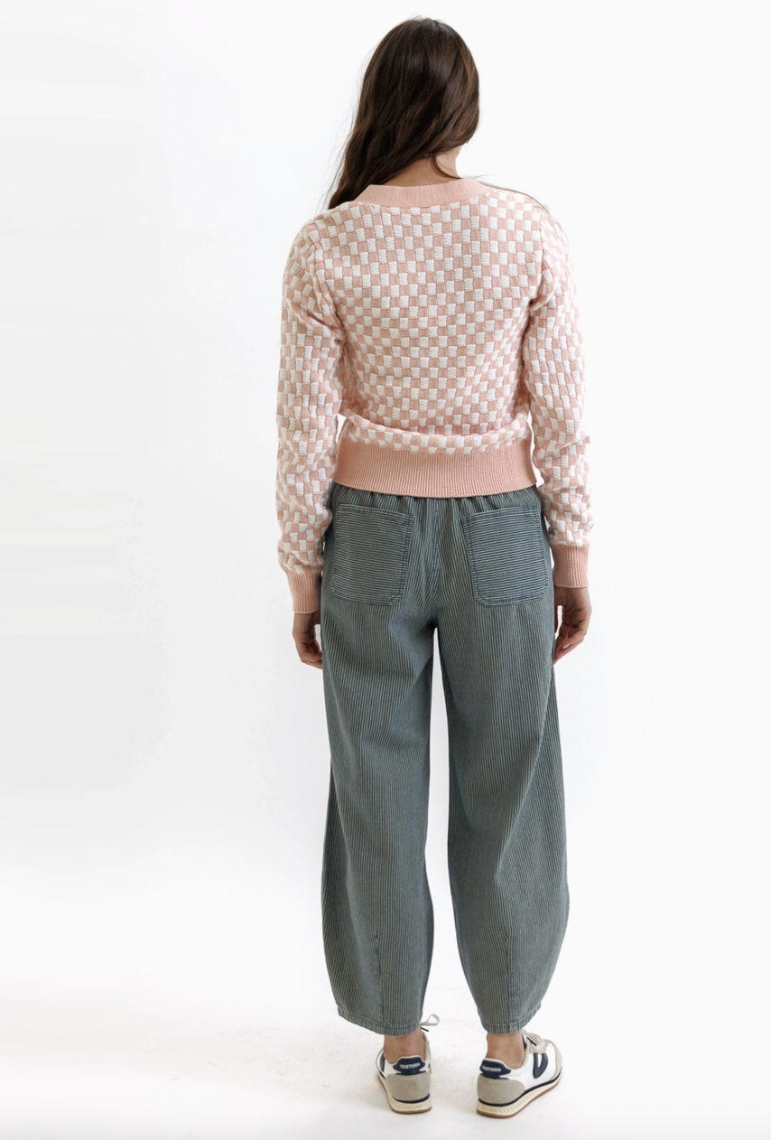 Checks & Ciao Cardigan