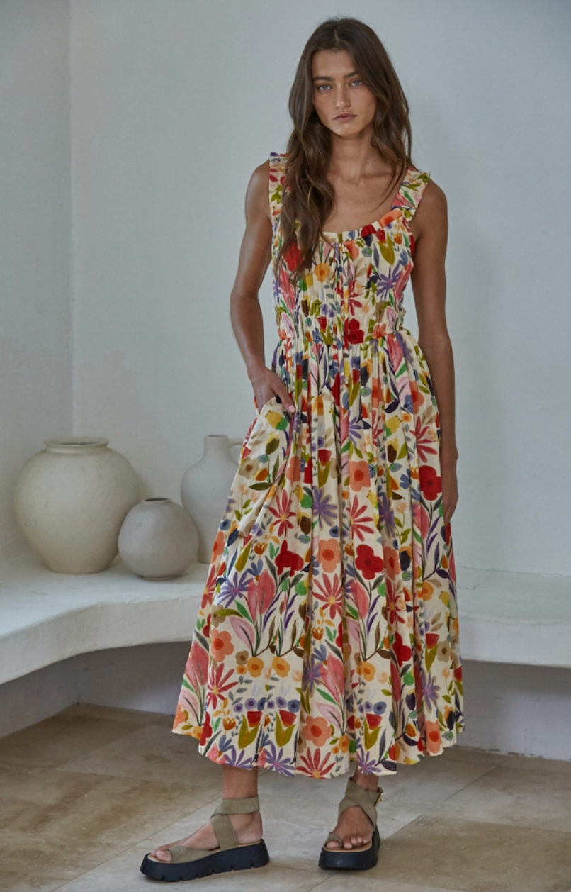Desert Floral Maxi
