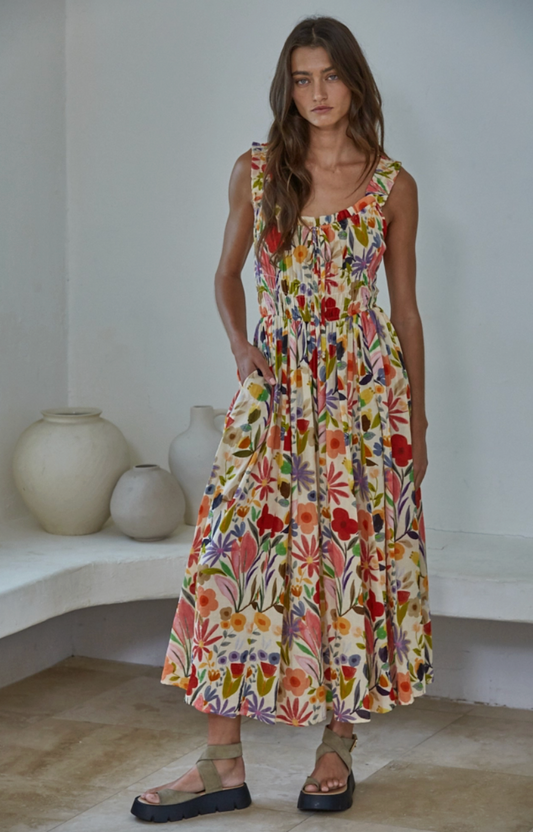 Desert Floral Maxi