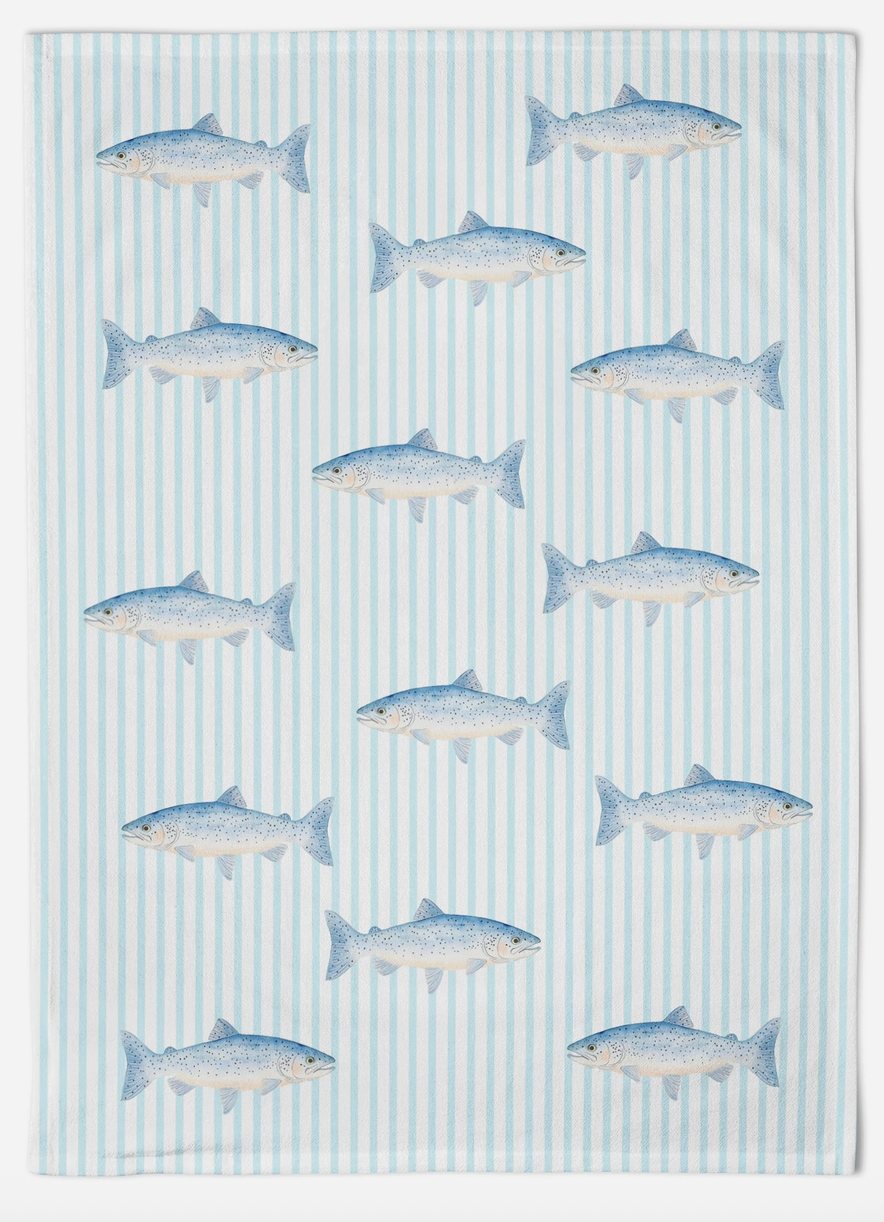 Trout Tea Towel