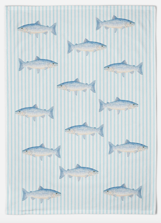 Trout Tea Towel