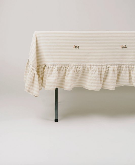 Frances Ruffled Tablecloth