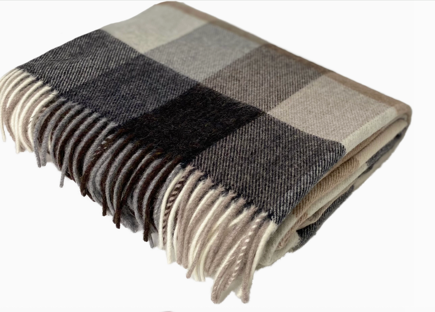 Dunira Range - Merino Lambswool Throw Blanket