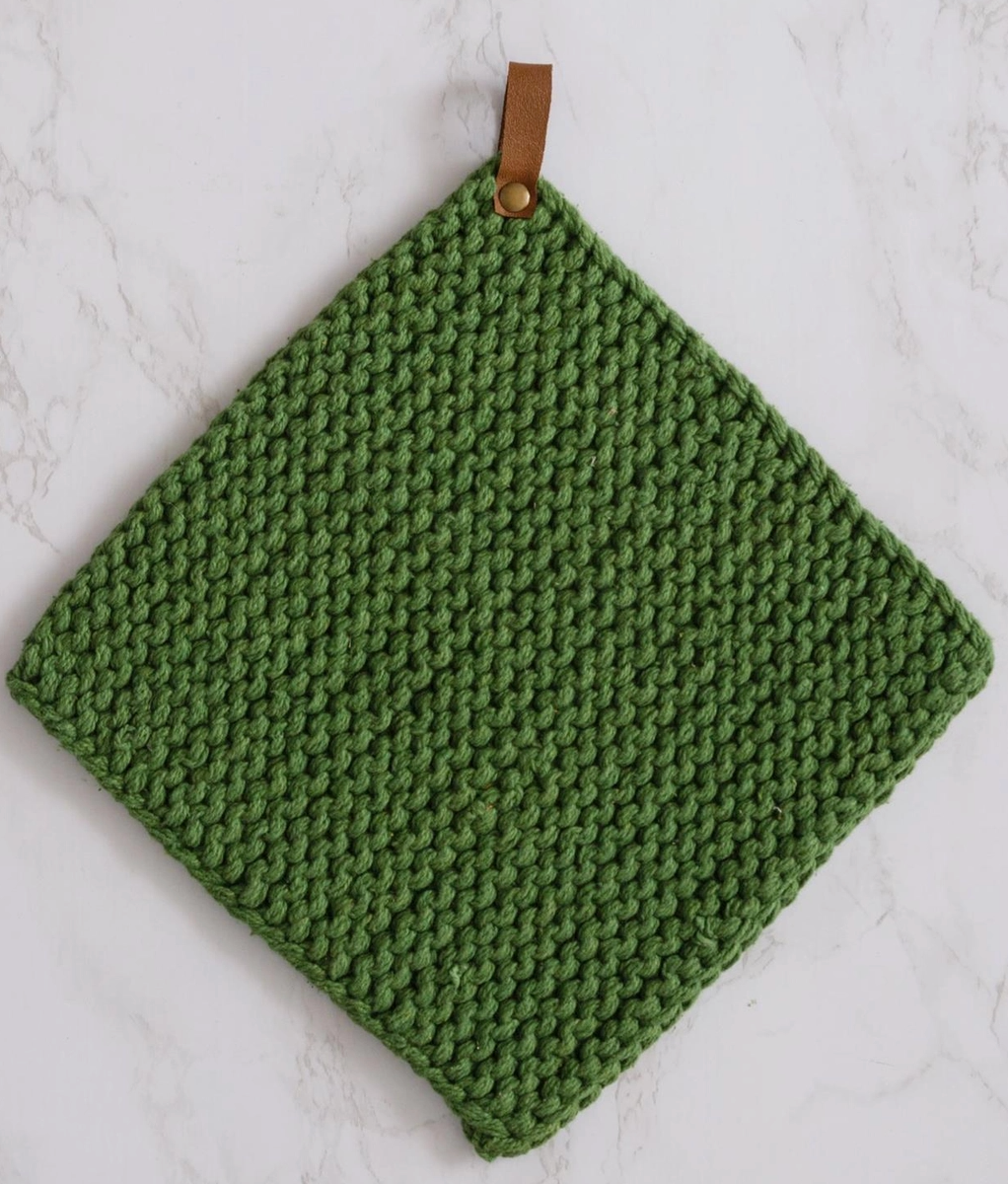 Knitted Pot Holder