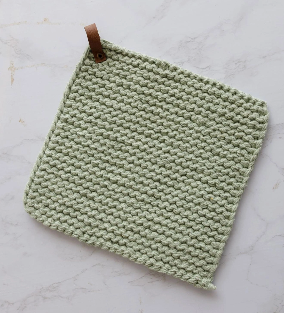 Knitted Pot Holder