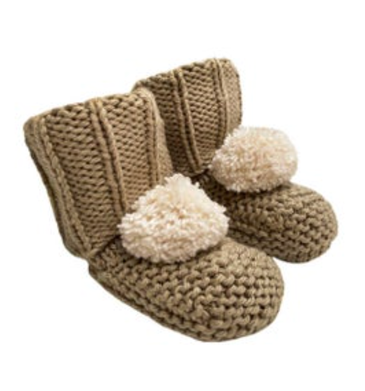 Pom Pom Booties