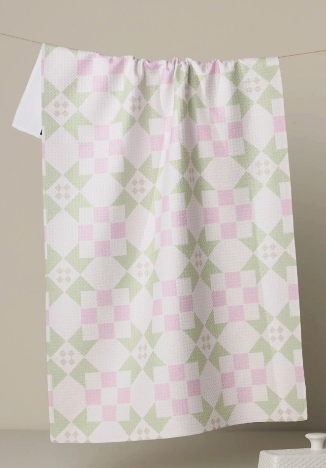 Geometry Tea Towel
