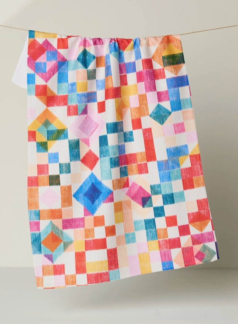 Geometry Tea Towel