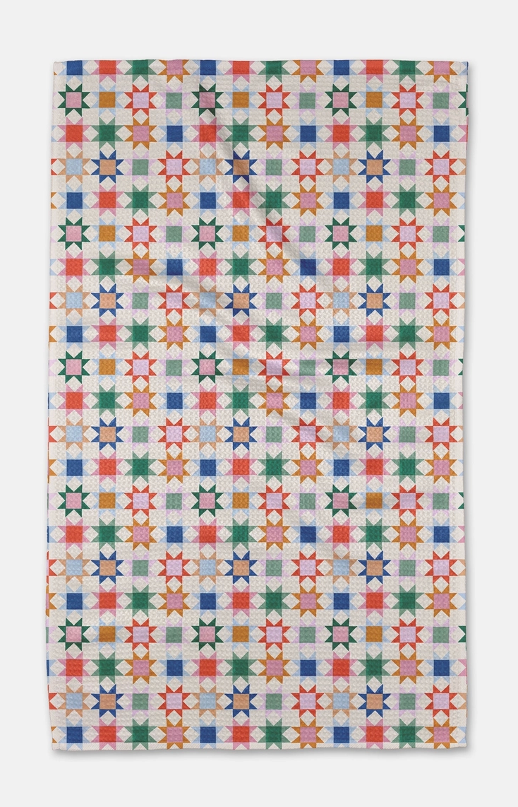 Geometry Tea Towel