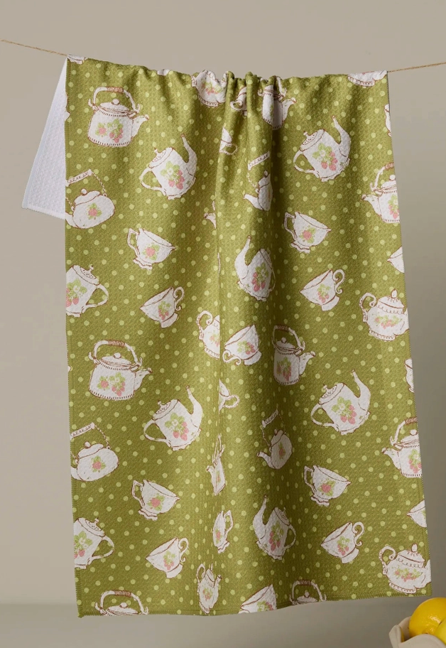 Geometry Tea Towel