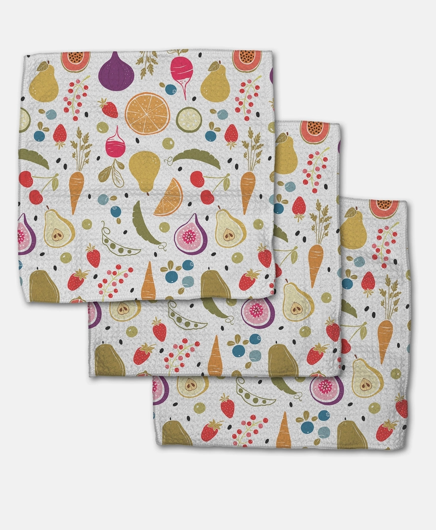 Geometry Dishcloth Set