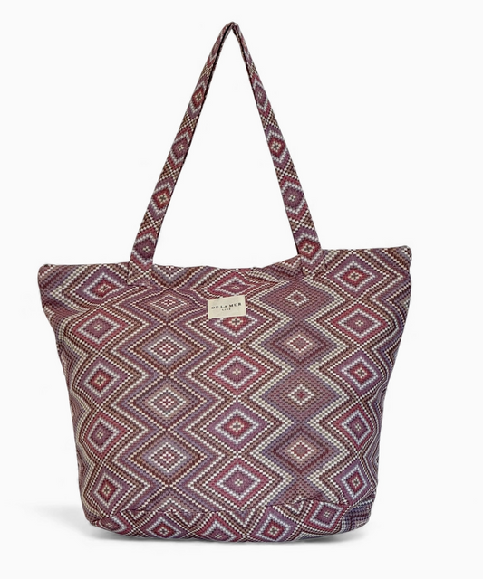 De La Large Zippered Bag