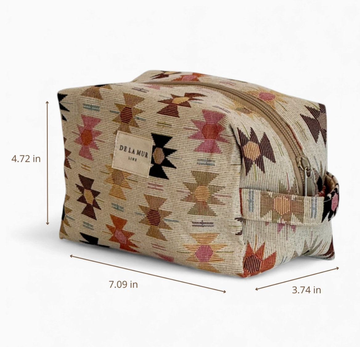 De La Squared Makeup Bag