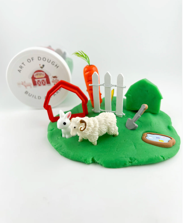 Art of Dough Sensory Jar