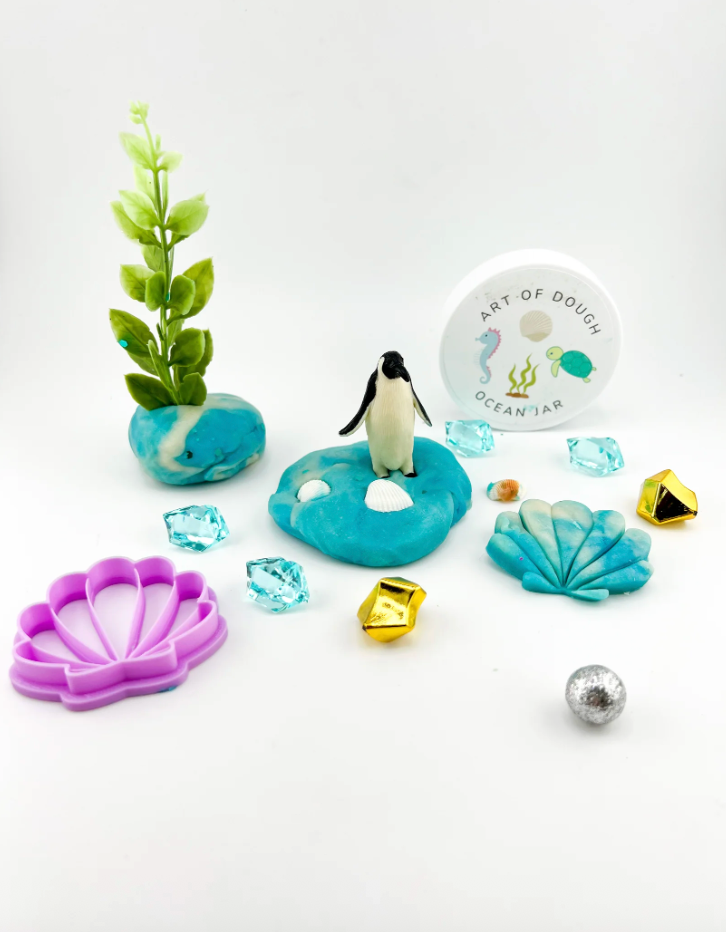 Art of Dough Sensory Jar