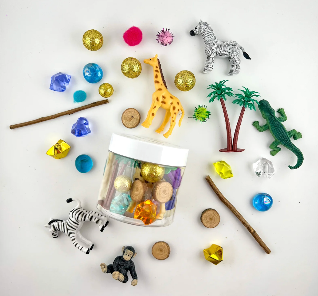 Art of Dough Sensory Jar