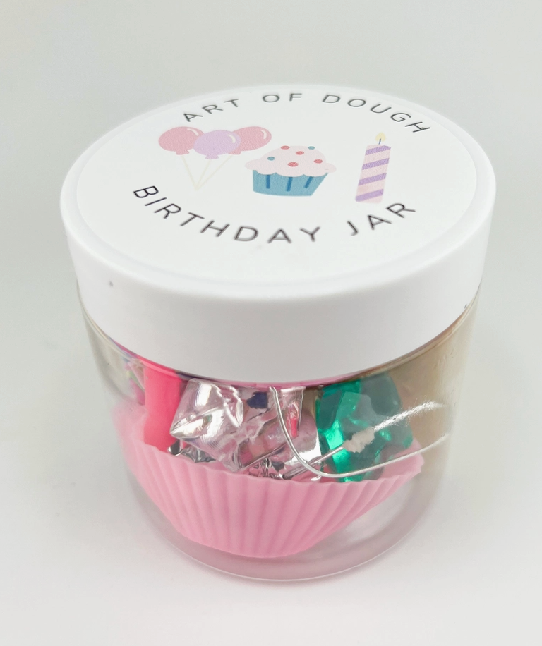 Art of Dough Sensory Jar
