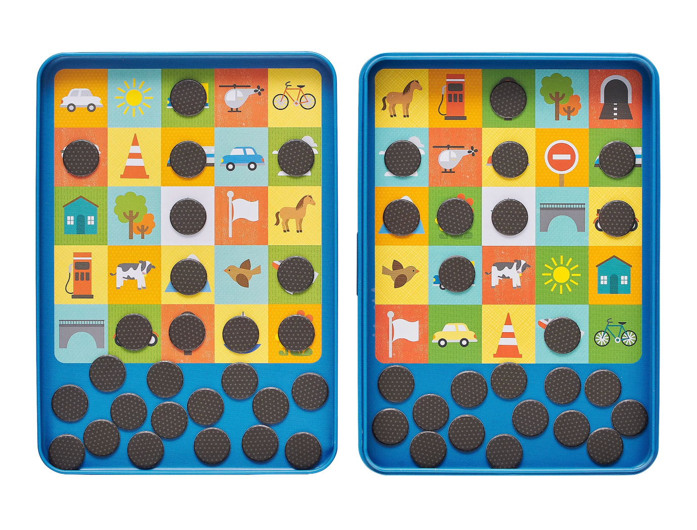 On-The-Go Bingo Magnetic Travel Game
