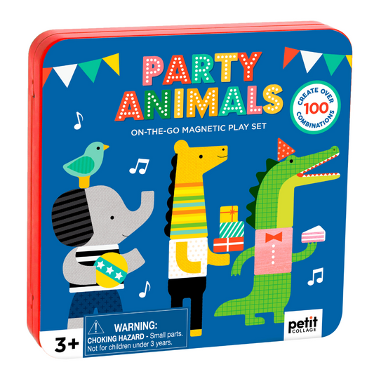 Party Animals On-the-Go Magnetic Play Set