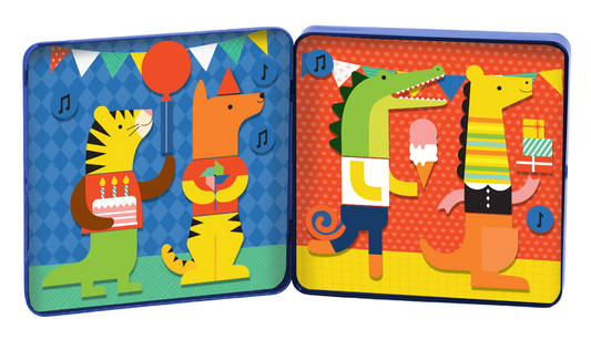 Party Animals On-the-Go Magnetic Play Set