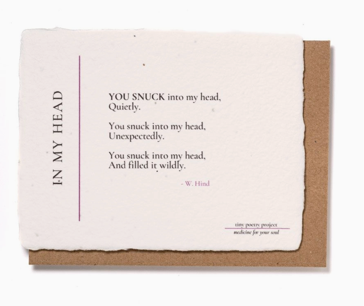 In My Head Card