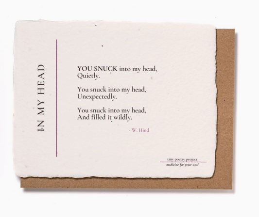 In My Head Card