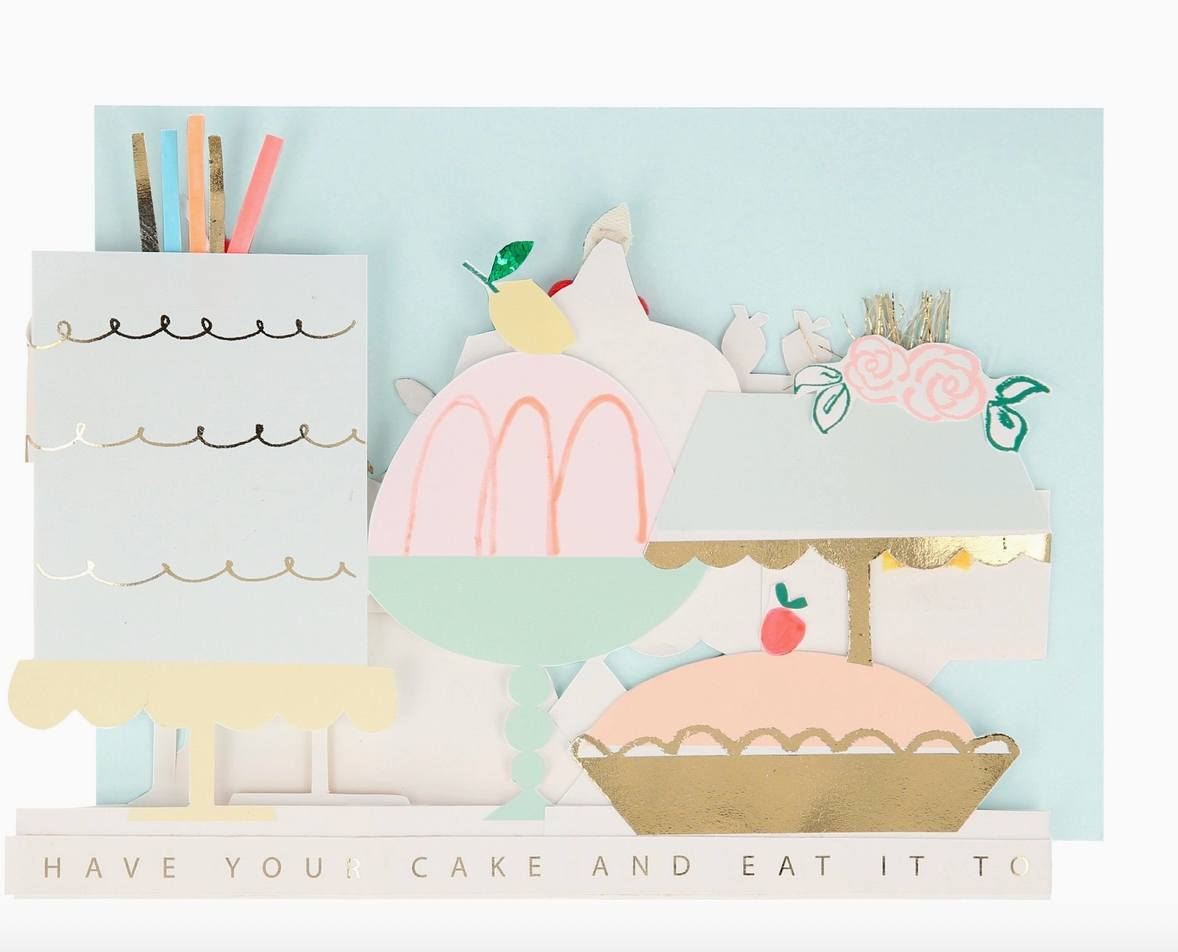 3D Have Your Cake Card