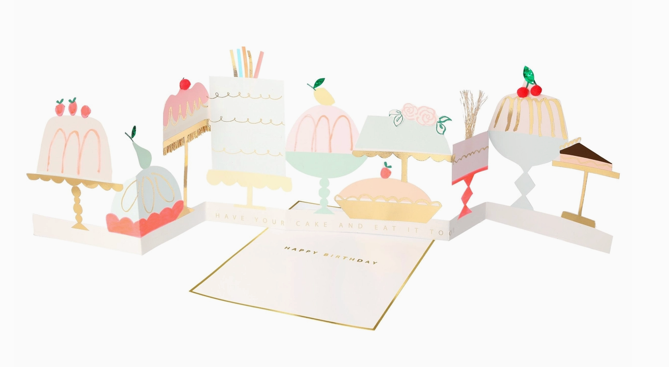 3D Have Your Cake Card