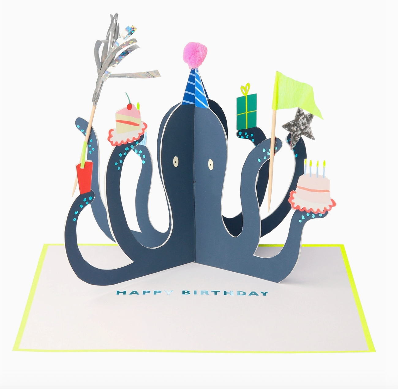 3D Octopus Card