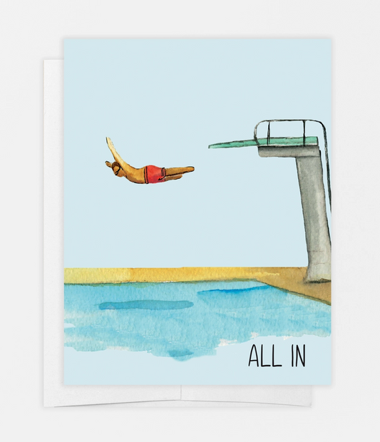 All In Dive Card