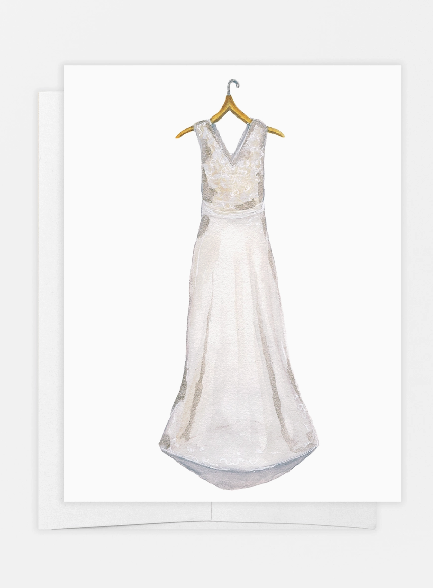 Bridal Dress Card