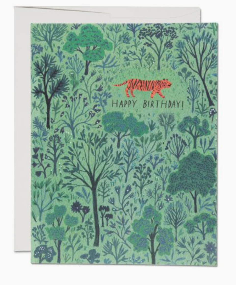 Tiger Bday Card