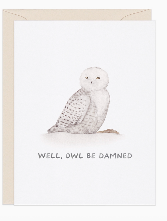 Owl Be Damned Card